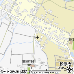 福岡県筑後市熊野738-6周辺の地図