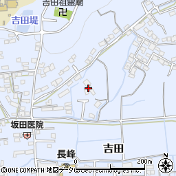 福岡県八女市吉田1962周辺の地図