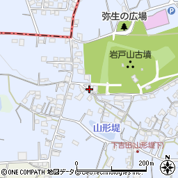福岡県八女市吉田1392周辺の地図