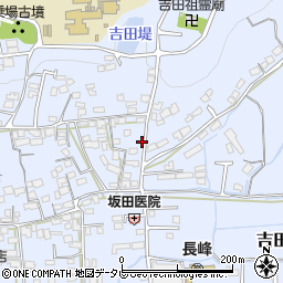 福岡県八女市吉田1881周辺の地図