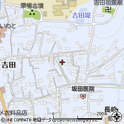 福岡県八女市吉田1855周辺の地図