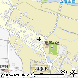 福岡県筑後市蔵数1周辺の地図