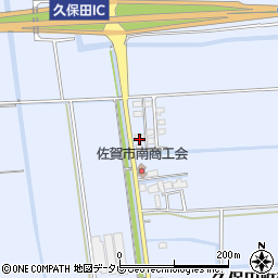 佐賀県佐賀市久保田町大字新田3634-18周辺の地図