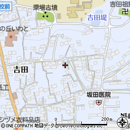 福岡県八女市吉田1848周辺の地図