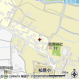 福岡県筑後市蔵数2周辺の地図