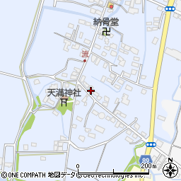 福岡県筑後市西牟田3589周辺の地図