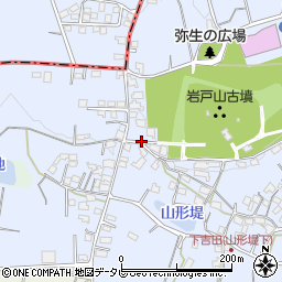 福岡県八女市吉田1389周辺の地図