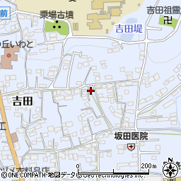 福岡県八女市吉田1853周辺の地図