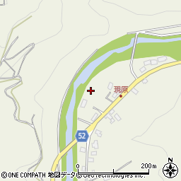 福岡県八女市長野213周辺の地図
