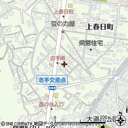 大分県大分市三芳2056-1周辺の地図
