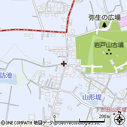 福岡県八女市吉田1334周辺の地図