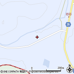 佐賀県伊万里市大川内町（甲岩谷）周辺の地図
