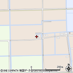 佐賀県小城市芦刈町浜枝川132周辺の地図