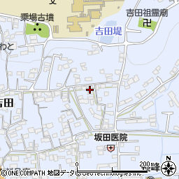 福岡県八女市吉田1878-1周辺の地図