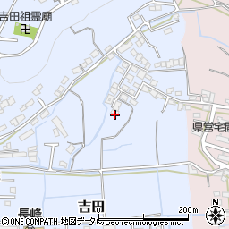 福岡県八女市吉田2071周辺の地図