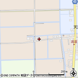 佐賀県小城市芦刈町浜枝川66周辺の地図