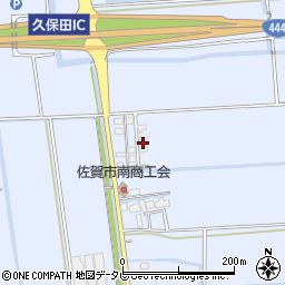 佐賀県佐賀市久保田町大字新田3634-13周辺の地図