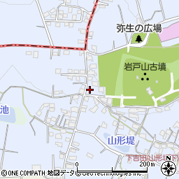 福岡県八女市吉田1386周辺の地図