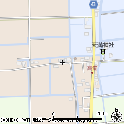 佐賀県小城市芦刈町浜枝川52周辺の地図