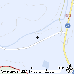 佐賀県伊万里市大川内町甲岩谷242-1周辺の地図