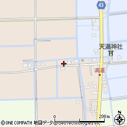 佐賀県小城市芦刈町浜枝川51周辺の地図