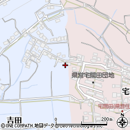 福岡県八女市吉田2047周辺の地図