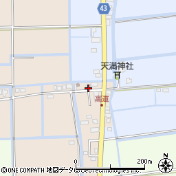 佐賀県小城市芦刈町浜枝川3周辺の地図