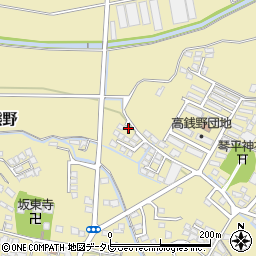 福岡県筑後市熊野1091周辺の地図