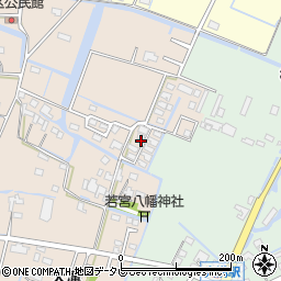 福岡県三潴郡大木町前牟田832周辺の地図