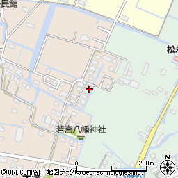 福岡県三潴郡大木町前牟田831周辺の地図
