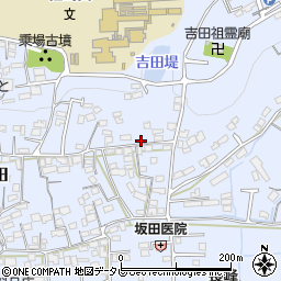 福岡県八女市吉田1887周辺の地図