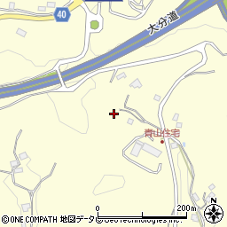 大分県玖珠郡九重町右田789周辺の地図