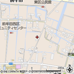 福岡県三潴郡大木町前牟田580周辺の地図