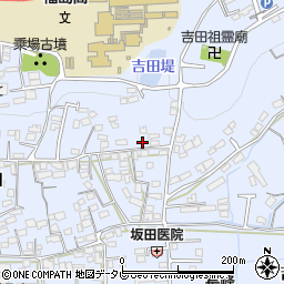 福岡県八女市吉田1885周辺の地図