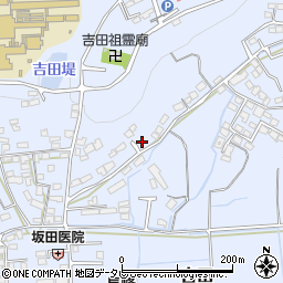 福岡県八女市吉田2168周辺の地図