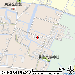 福岡県三潴郡大木町前牟田854周辺の地図