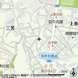 大分県大分市三芳2066周辺の地図