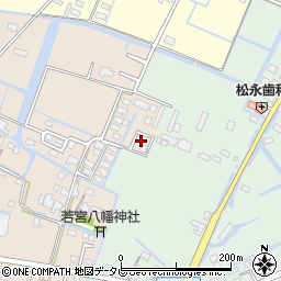 福岡県三潴郡大木町前牟田893周辺の地図