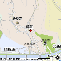 愛媛県宇和島市藤江1376周辺の地図