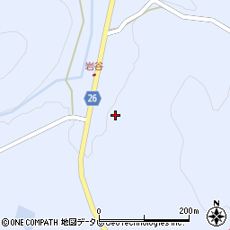 佐賀県伊万里市大川内町甲岩谷110-2周辺の地図