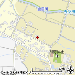 福岡県筑後市熊野725周辺の地図