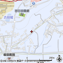 福岡県八女市吉田2169周辺の地図
