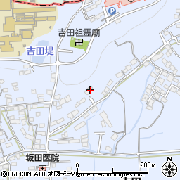 福岡県八女市吉田2166-5周辺の地図