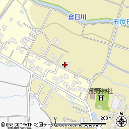 福岡県筑後市熊野724周辺の地図