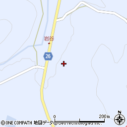 佐賀県伊万里市大川内町甲岩谷110-1周辺の地図