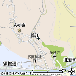 愛媛県宇和島市藤江1525周辺の地図