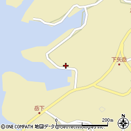 長崎県佐世保市小佐々町矢岳235周辺の地図