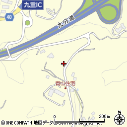 大分県玖珠郡九重町右田768周辺の地図
