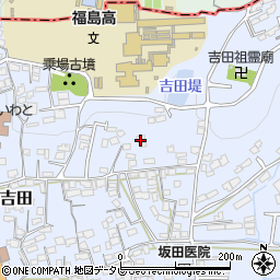 福岡県八女市吉田1899周辺の地図