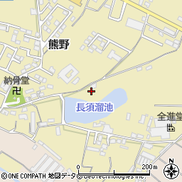 福岡県筑後市熊野115周辺の地図